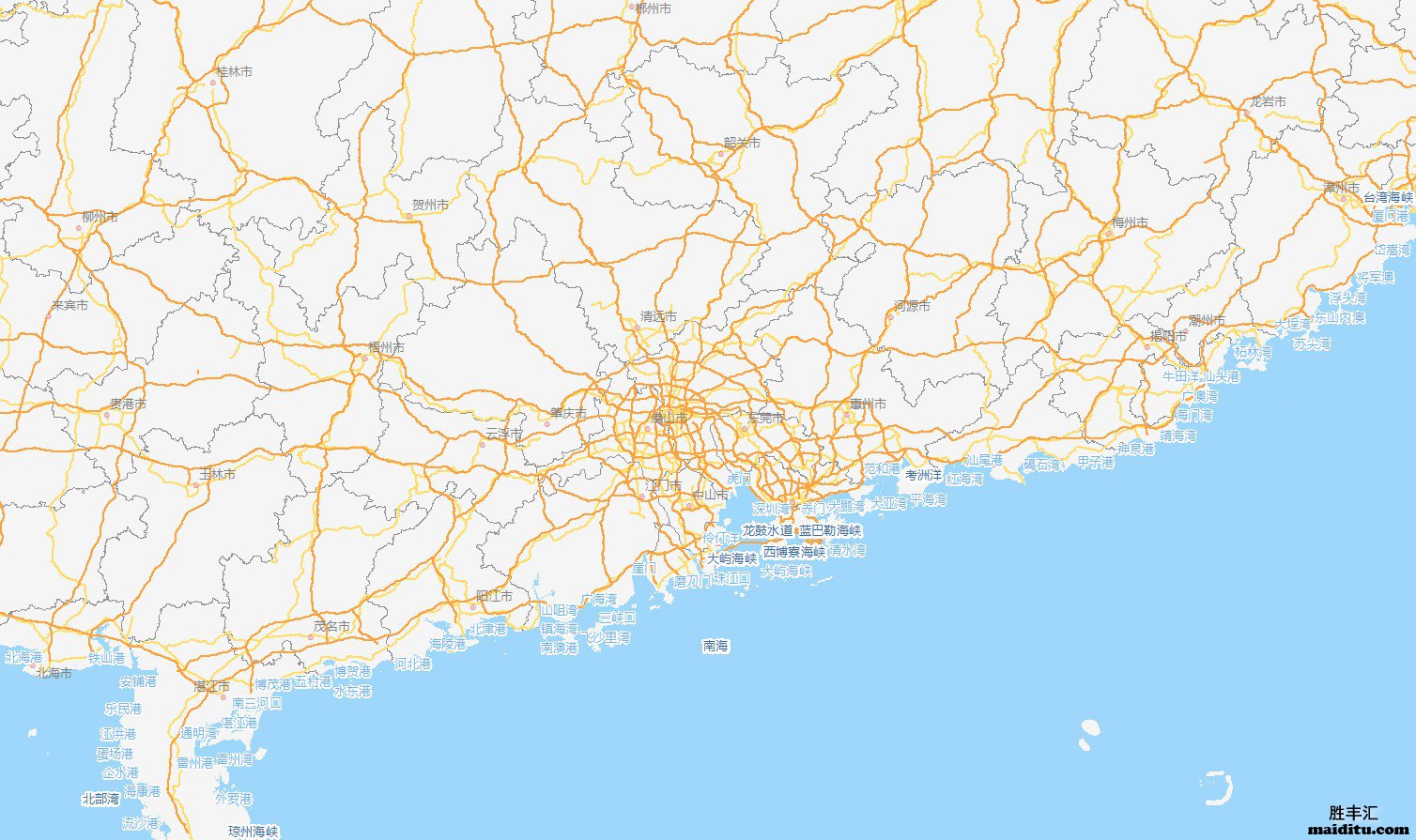 广东省mapinfo电子地图销售