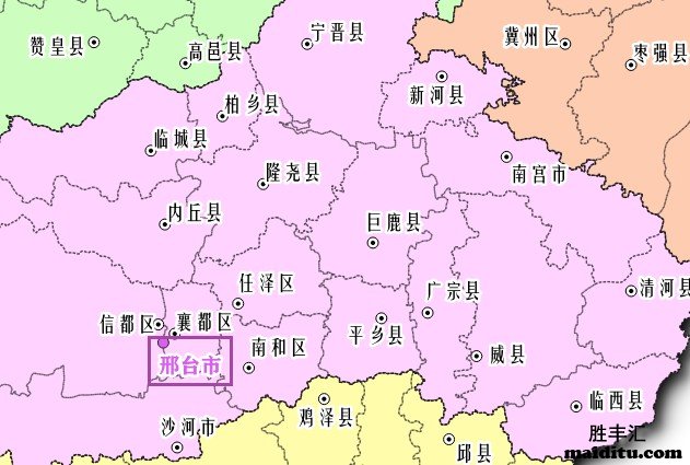 2021年最新版河北省矢量电子地图
