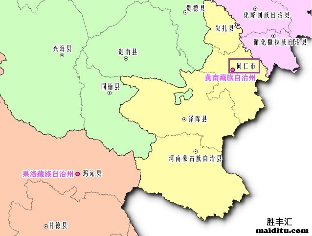 2021年最新版青海省矢量电子地图