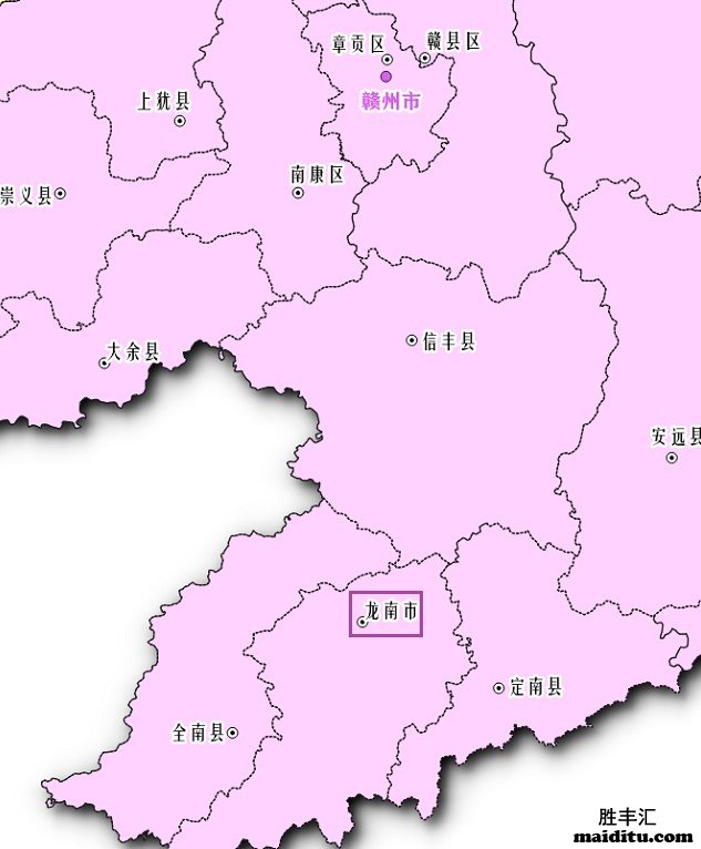 2021年最新版江西省矢量电子地图