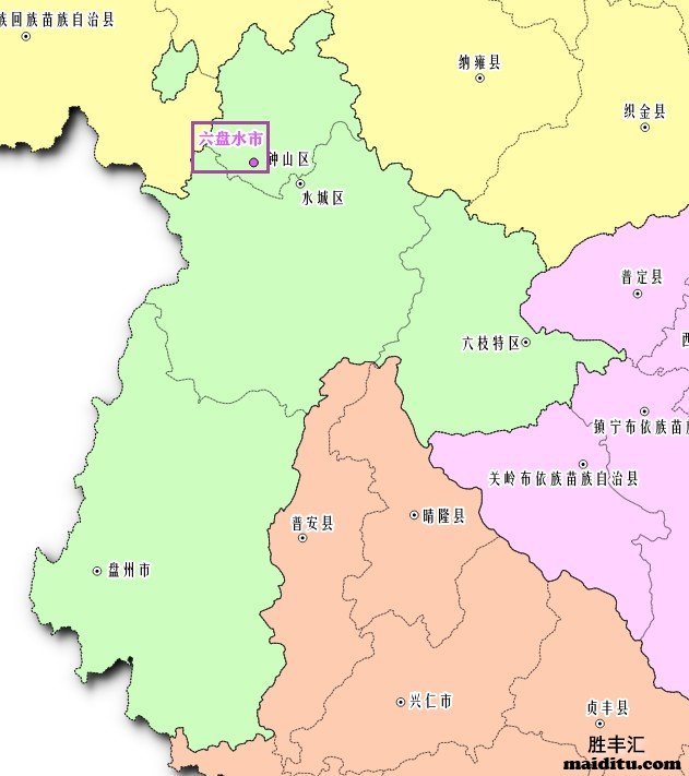 2021年最新版贵州省矢量电子地图