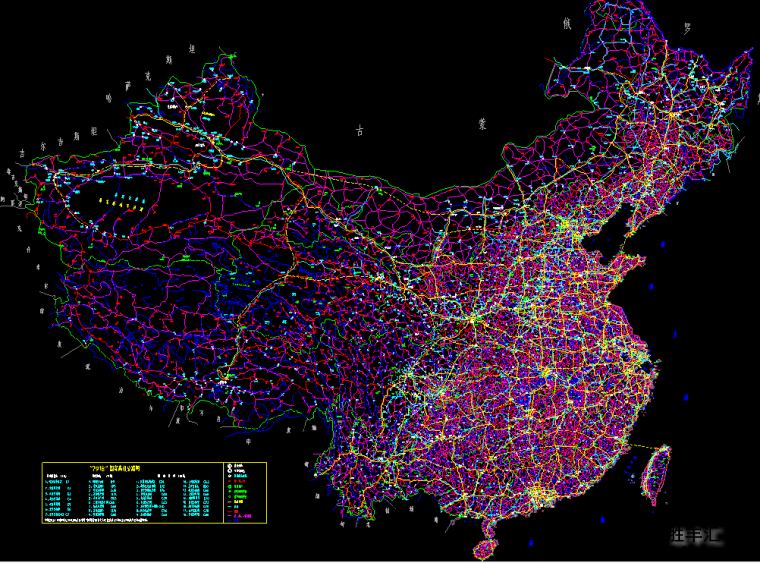 2021年全国各省市区县最新版矢量aotocad格式电子地图