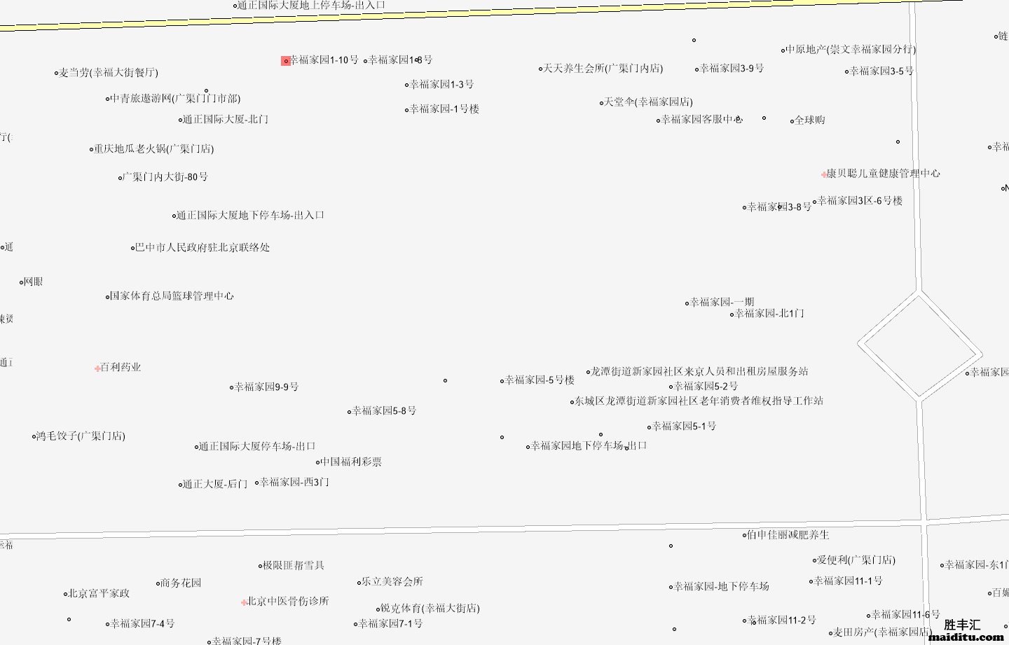 北京市东城区电子地图销售