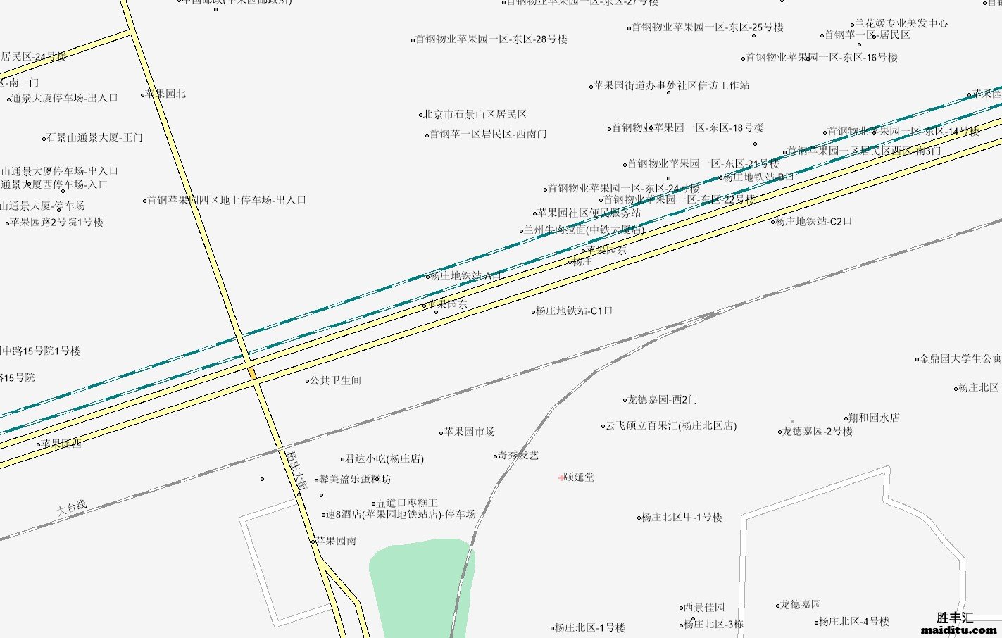 北京市石景山区supermap格式电子地图销售
