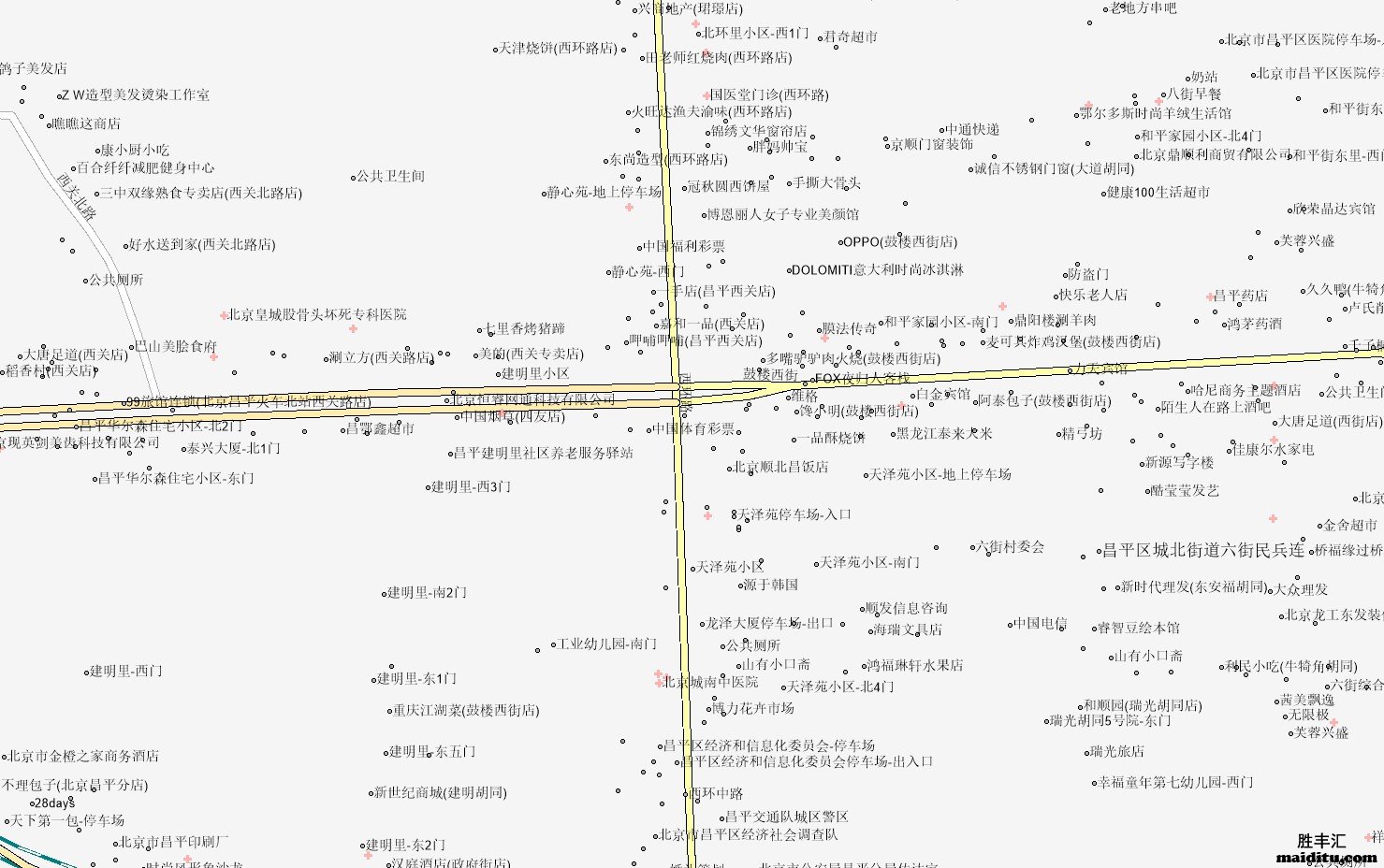 北京市昌平区supermap格式电子地图销售