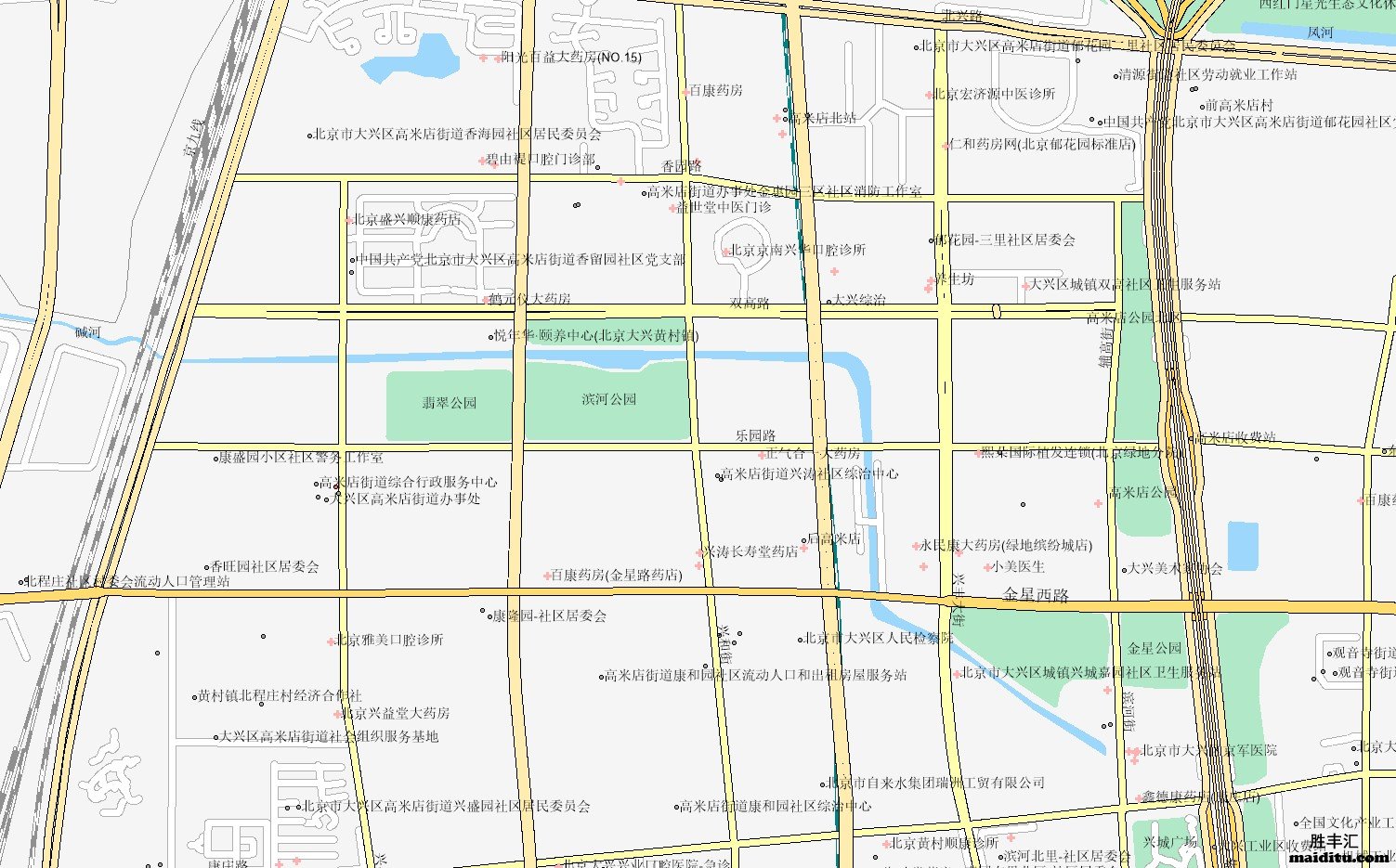 北京市大兴区supermap格式电子地图销售