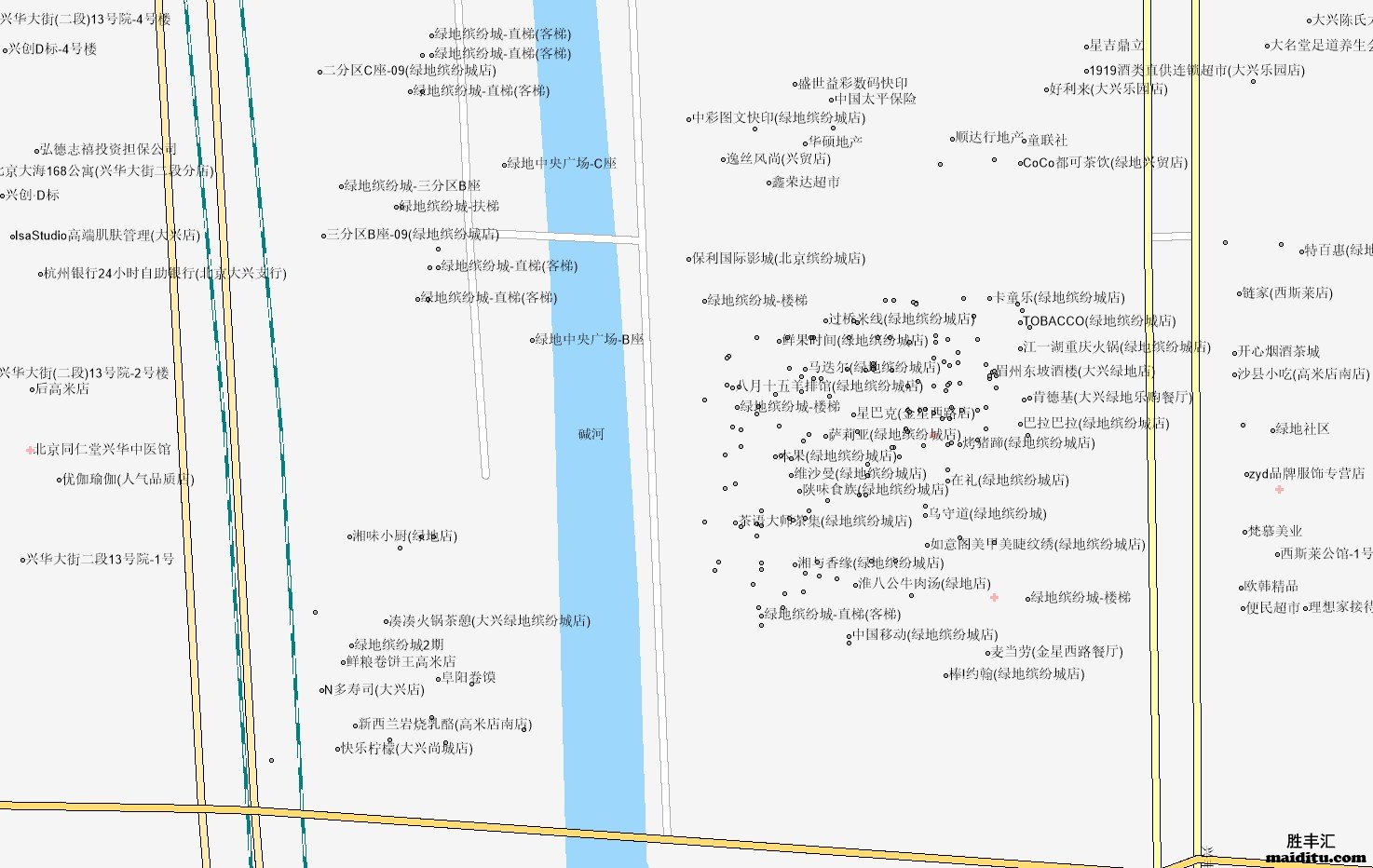 北京市大兴区mapinfo格式电子地图销售
