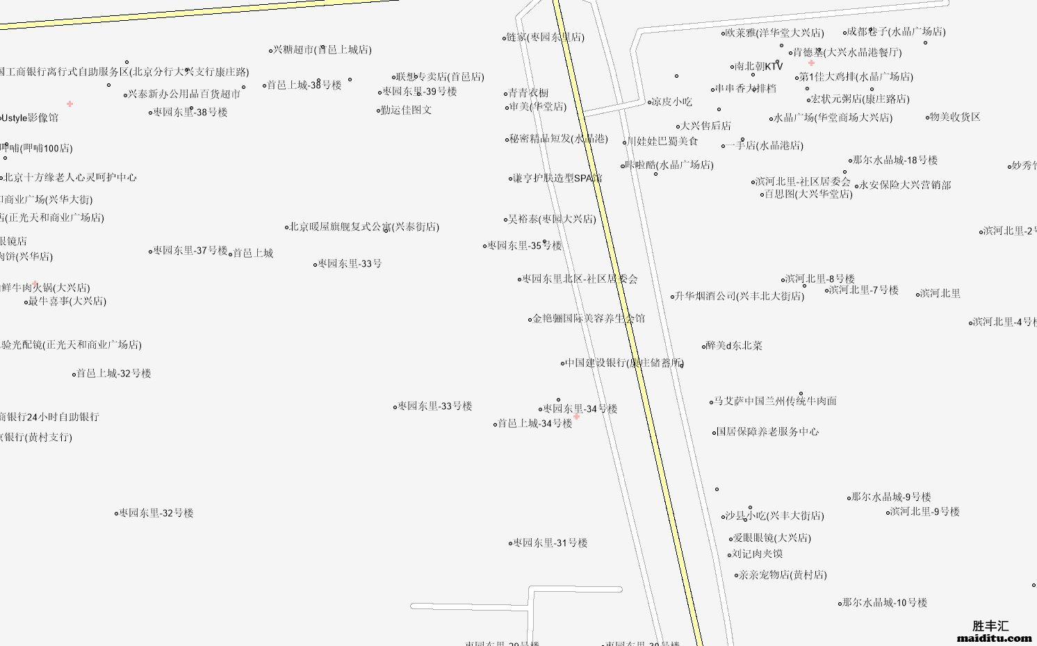 北京市大兴区arcgis格式电子地图销售