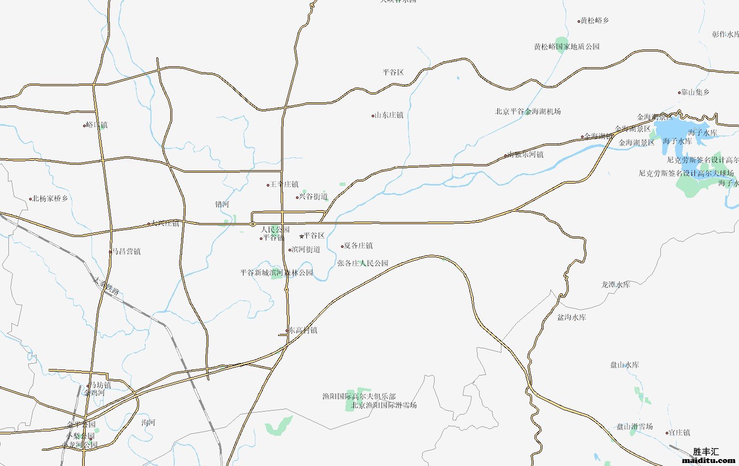 北京市平谷区mapinfo格式电子地图销售