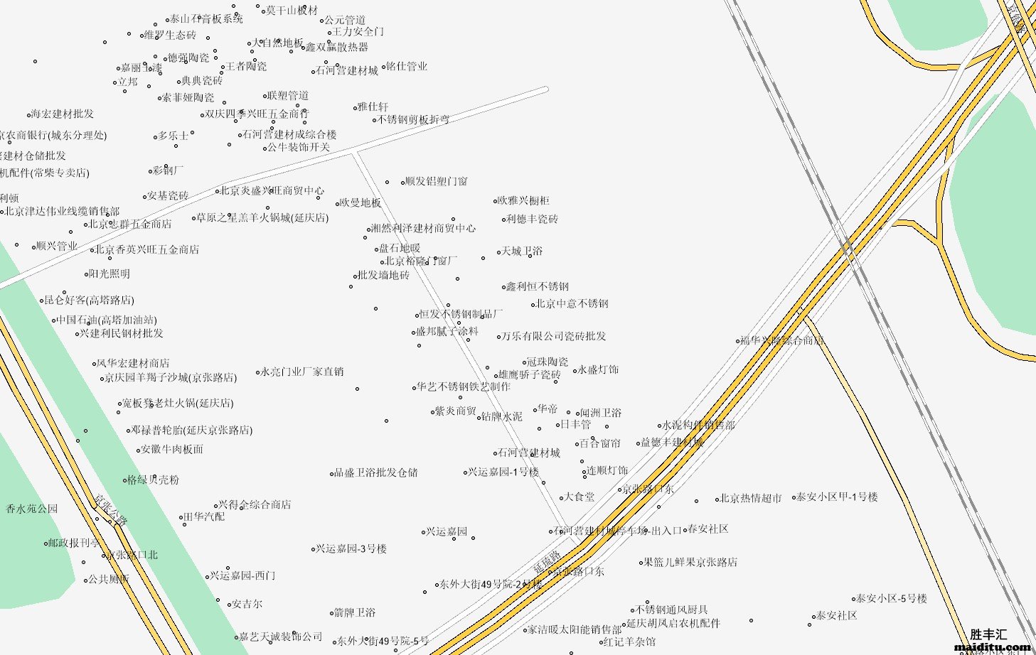北京市延庆区mapinfo格式电子地图销售
