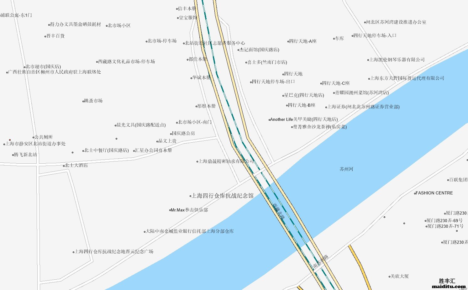 上海市静安区电子地图销售