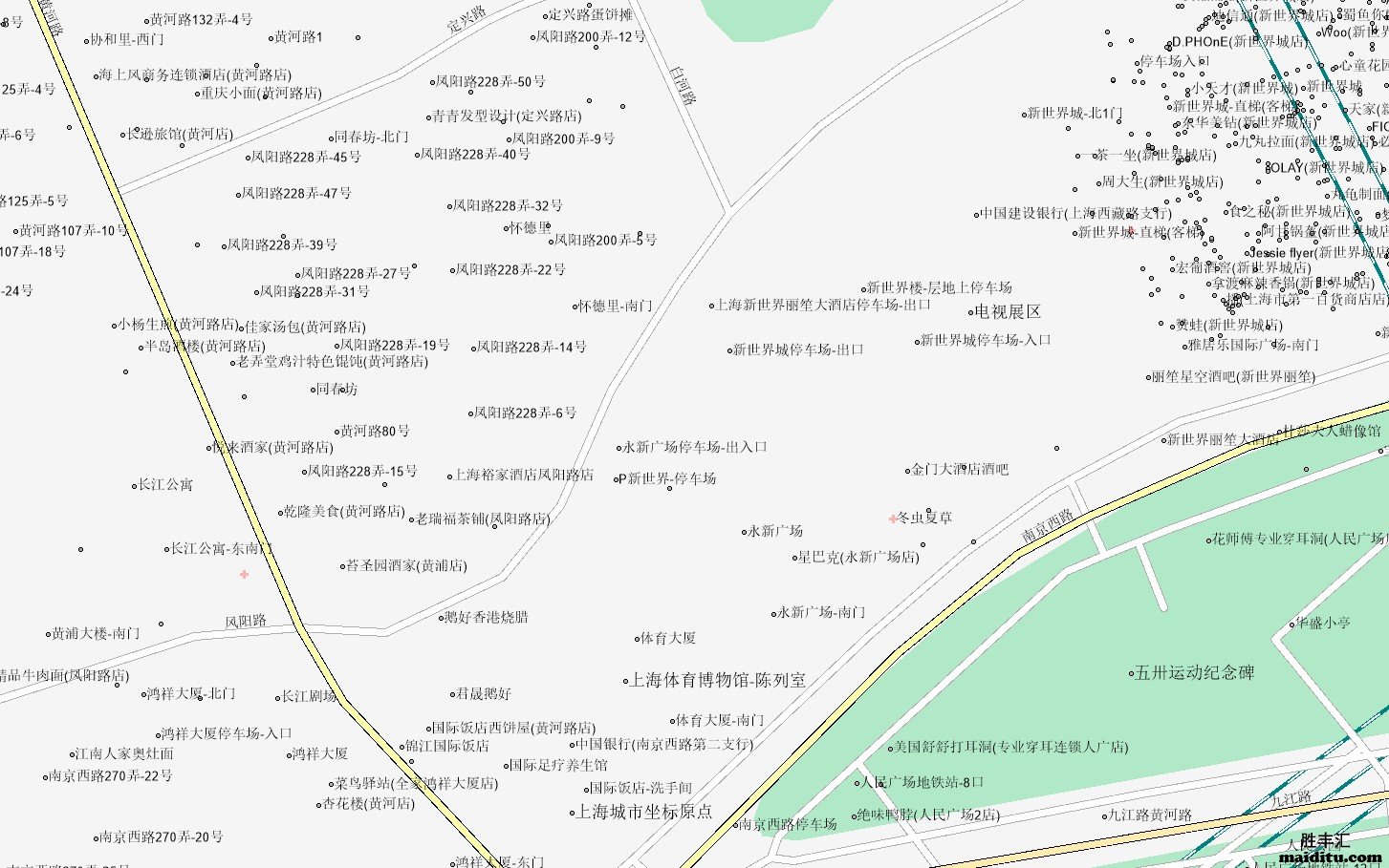 上海市静安区supermap格式电子地图销售