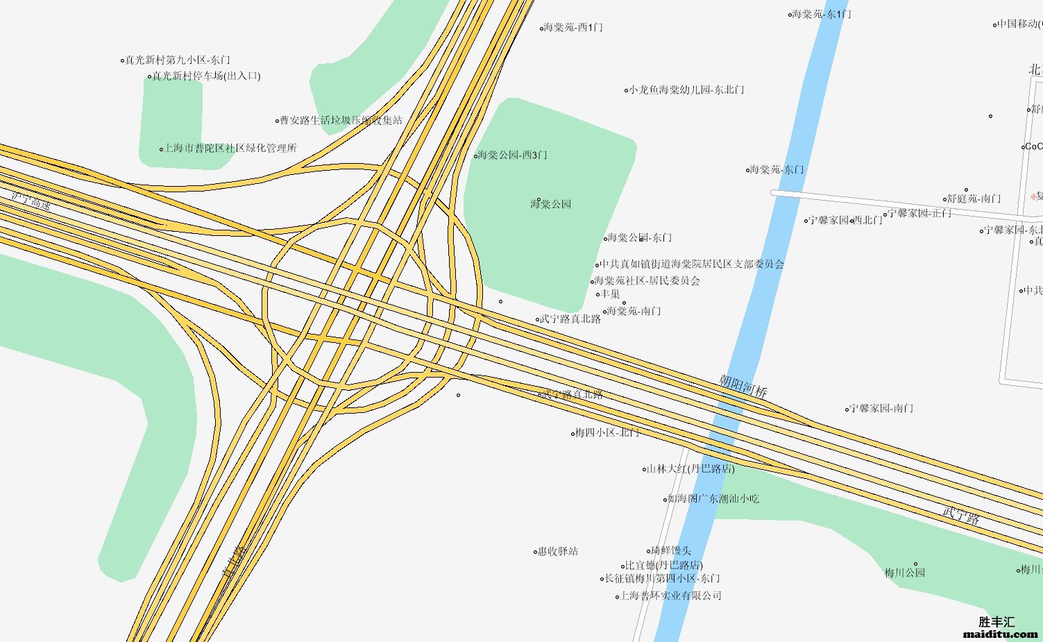 上海市普陀区autocad格式电子地图销售