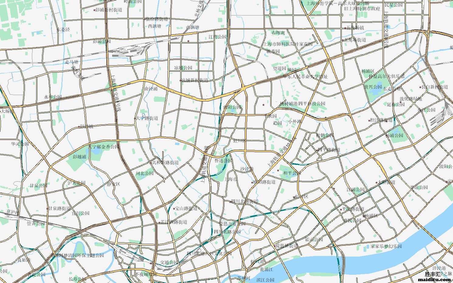 上海市虹口区mapinfo格式电子地图销售