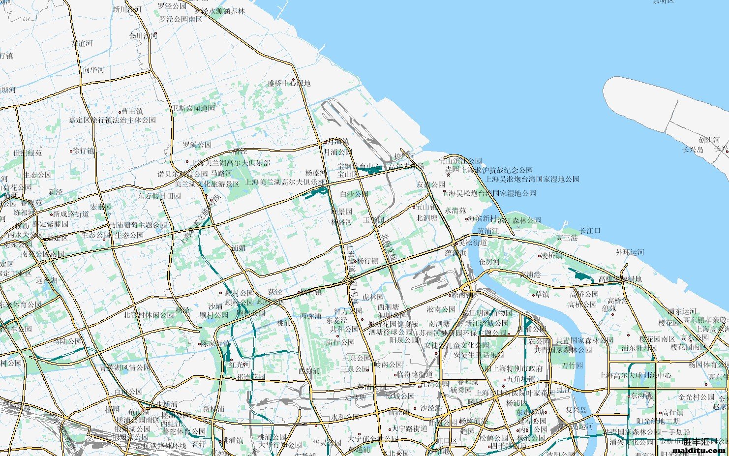 上海市宝山区电子地图销售