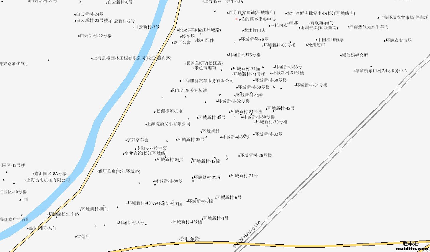 上海市松江区mapinfo格式电子地图销售