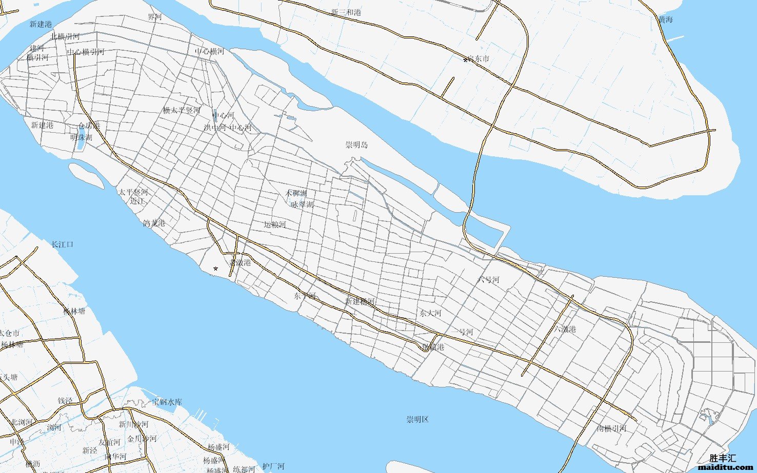 上海市崇明区电子地图销售