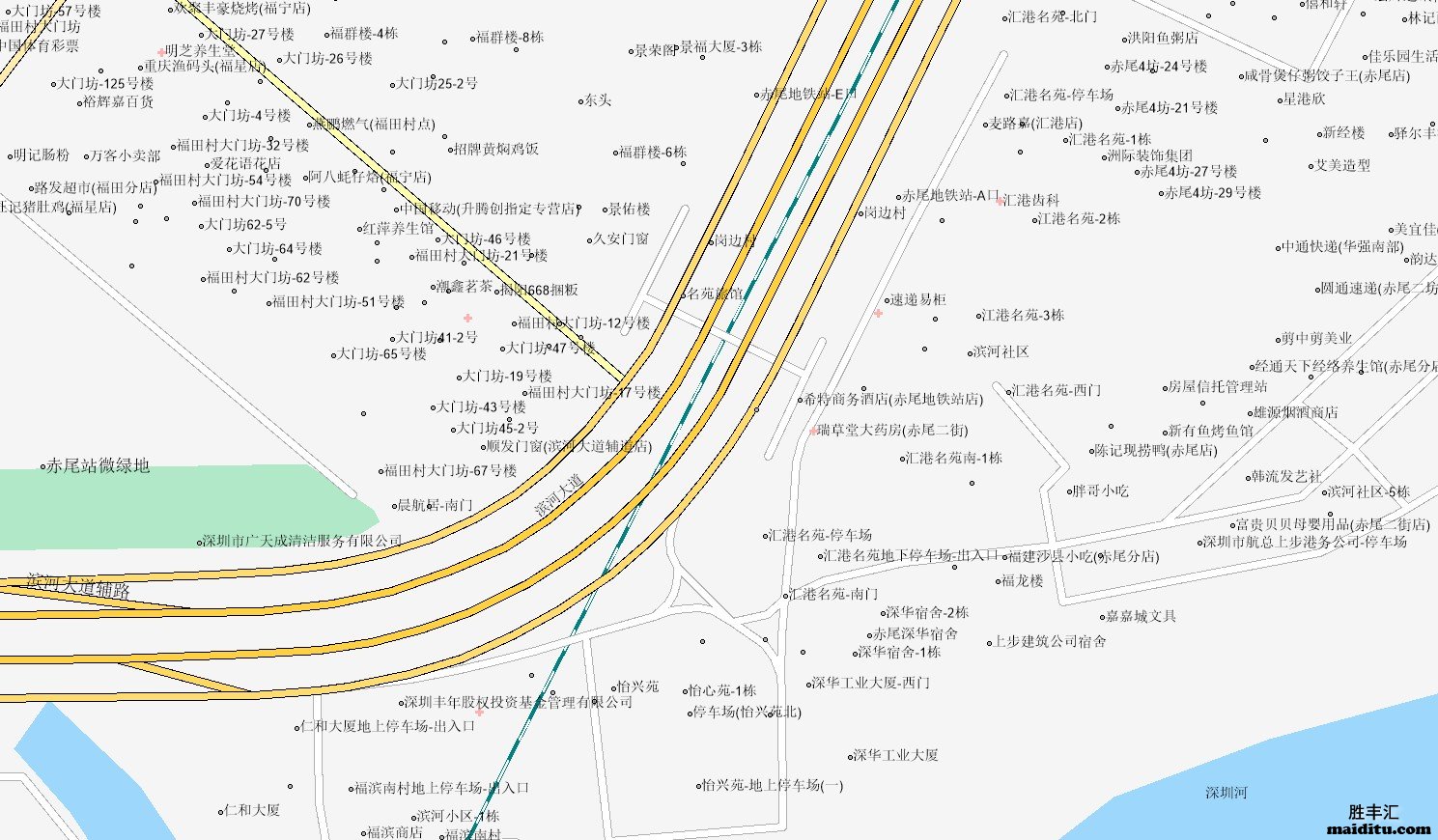 广东省深圳市mapinfo格式电子地图销售