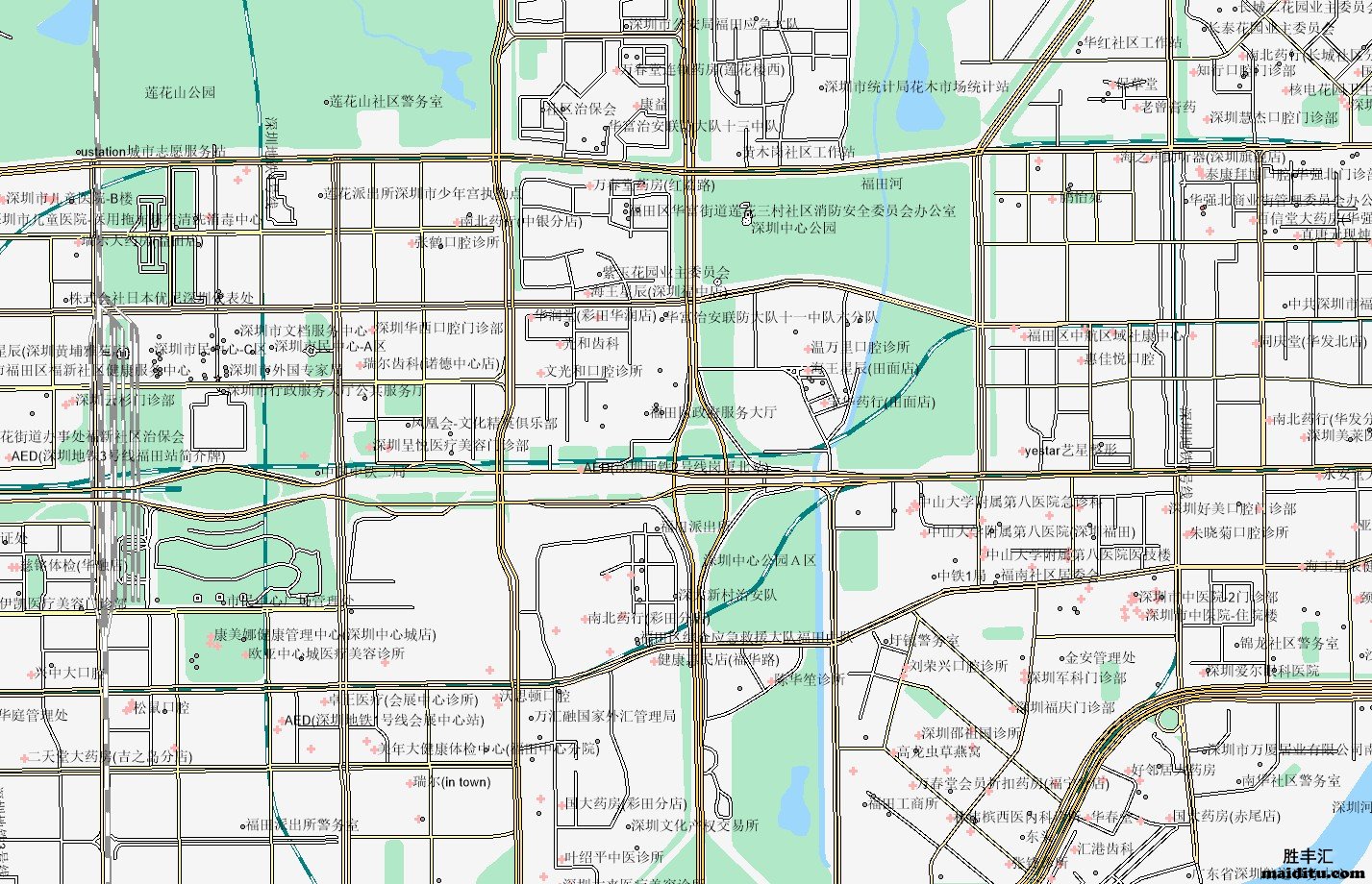 广东省深圳市arcgis格式电子地图销售