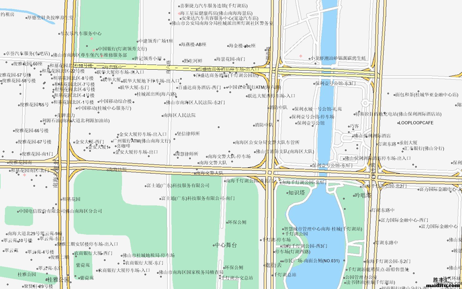 广东省佛山市supermap格式电子地图销售