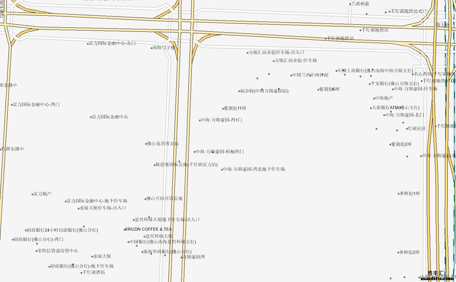 广东省佛山市autocad格式电子地图销售