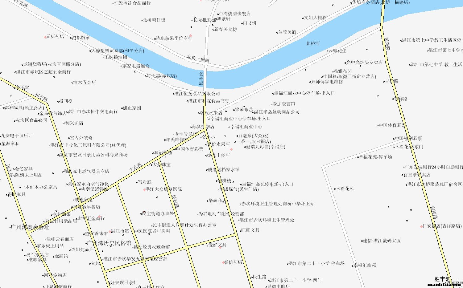 广东省湛江市mapinfo格式电子地图销售