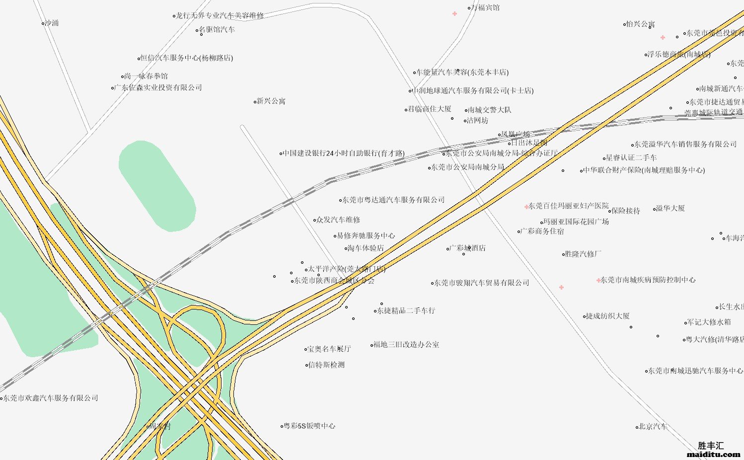 广东省东莞市mapinfo格式电子地图销售