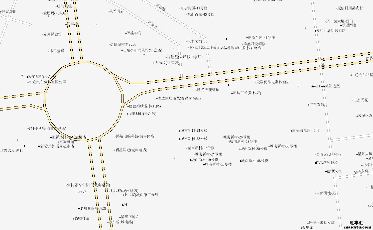 广东省云浮市supermap格式电子地图销售