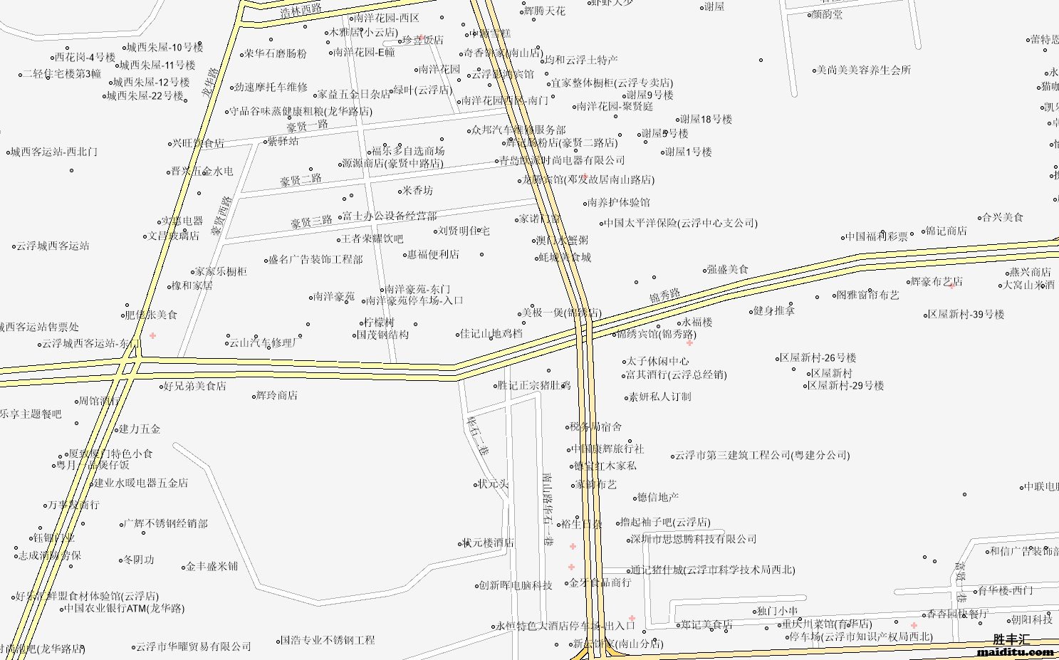 广东省云浮市电子地图销售