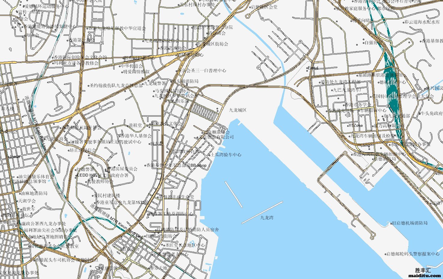 香港mapinfo格式电子地图销售