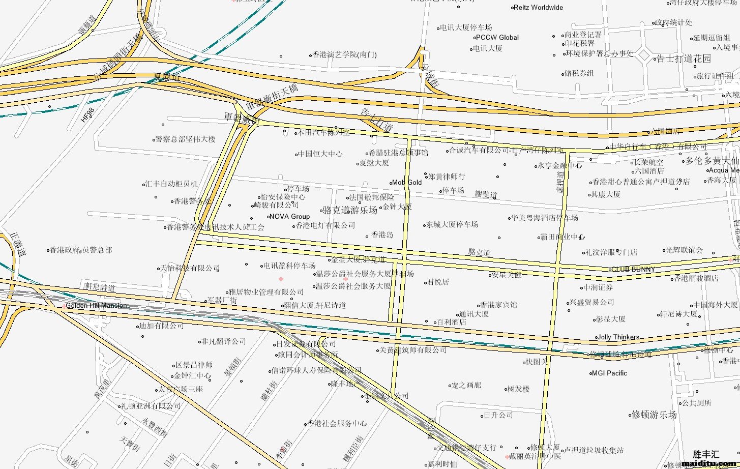 香港arcgis格式电子地图销售