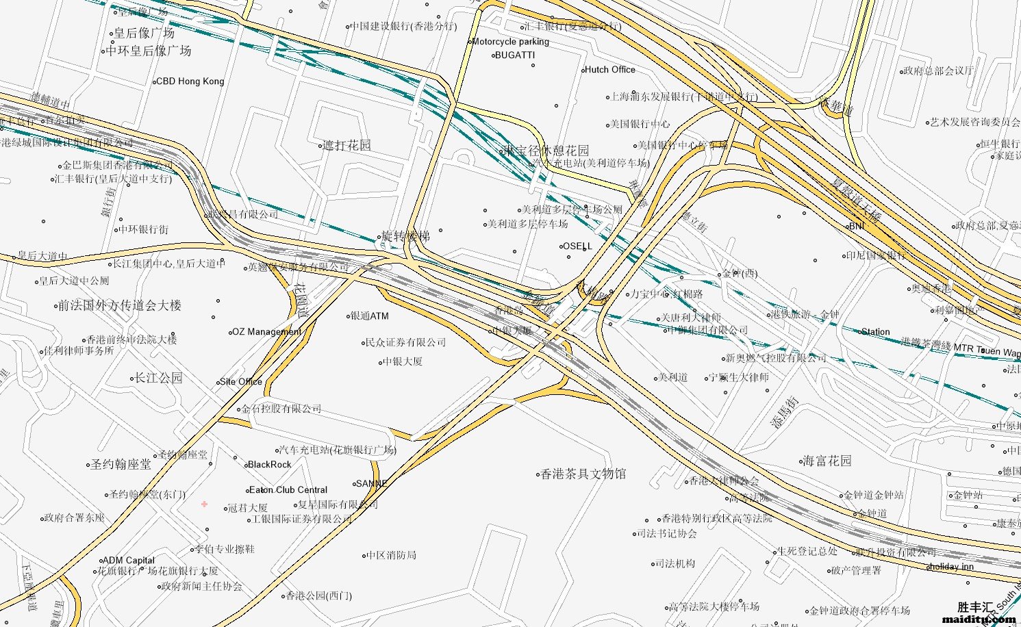香港supermap格式电子地图销售