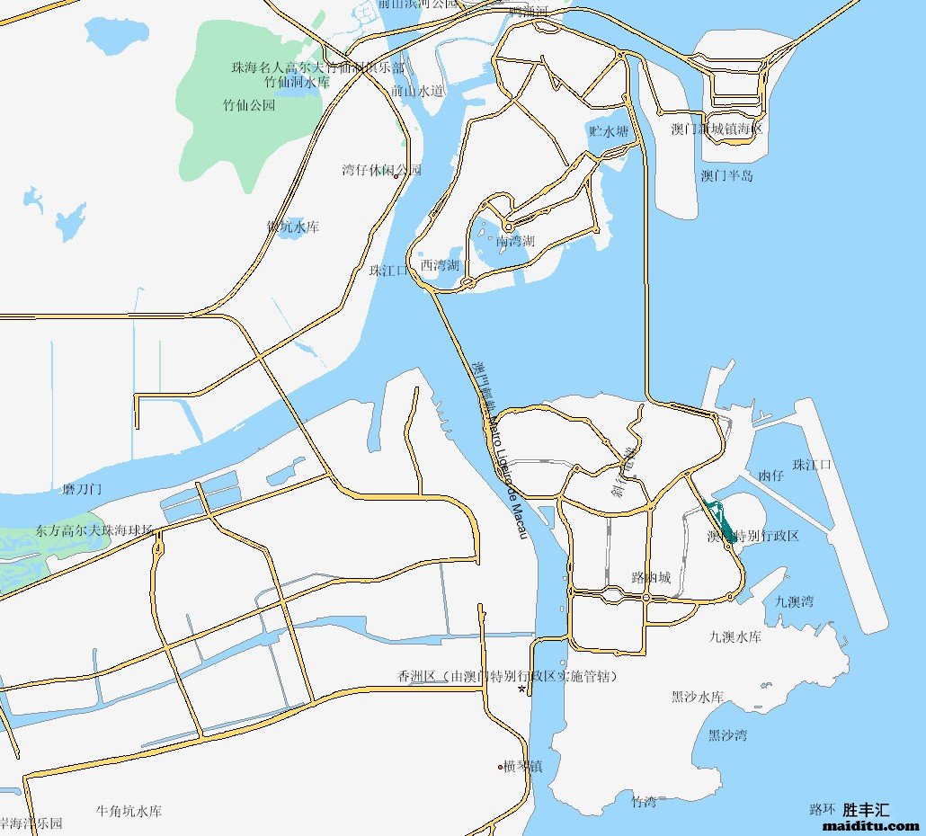 澳门mapinfo格式电子地图销售