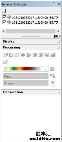 argis的ImageAnalysis