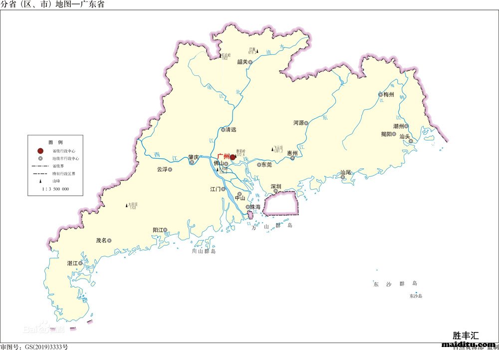 2121最新广东省mapinfo电子地图tab格式下载高清版