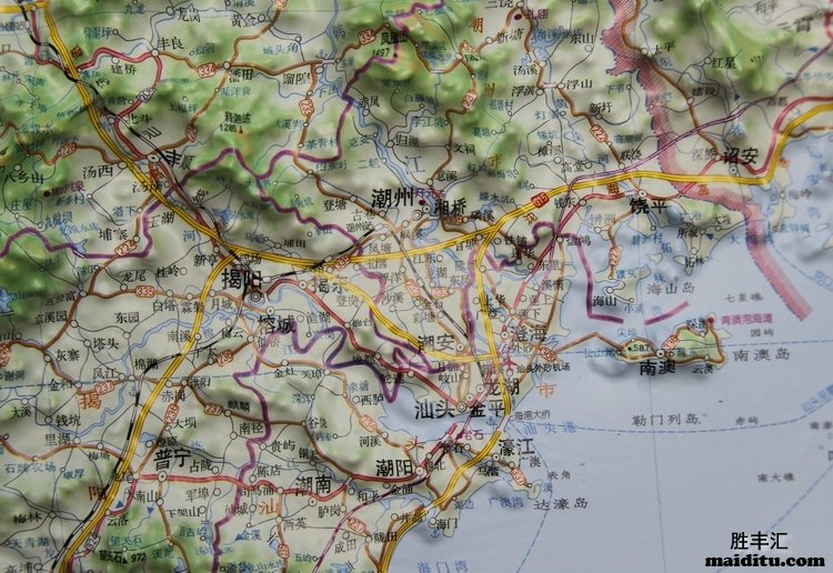2121最新广东省mapinfo电子地图地形图高清版